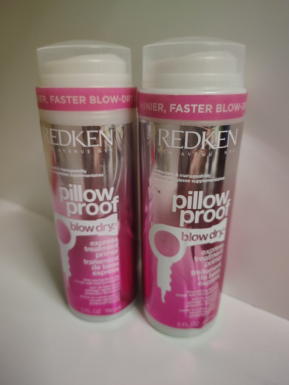 Redken Pillow Proof Blow Dry Express Treatment — 2 Unopened 5oz Bottles